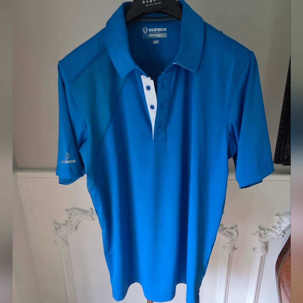 Blue Men's Polo Shirt